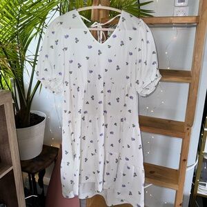 H&M Purple & White floral sundress